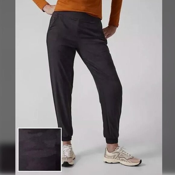 Athleta Brooklyn Mid-rise Textured Lined Jogger (size 2) - Picture 1 of 5